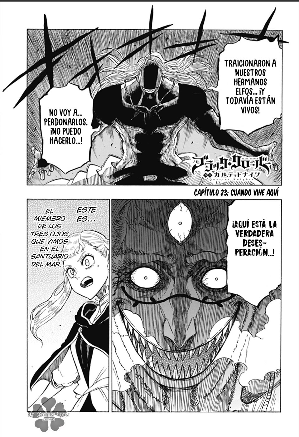Read Black Clover Quartet Knights ES Manga Online