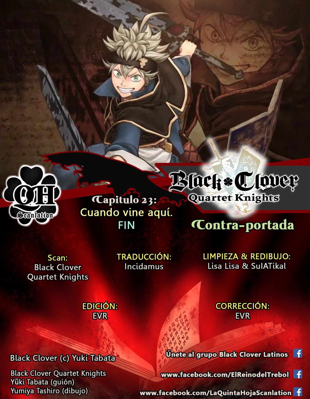 Read Black Clover Quartet Knights ES Manga Online