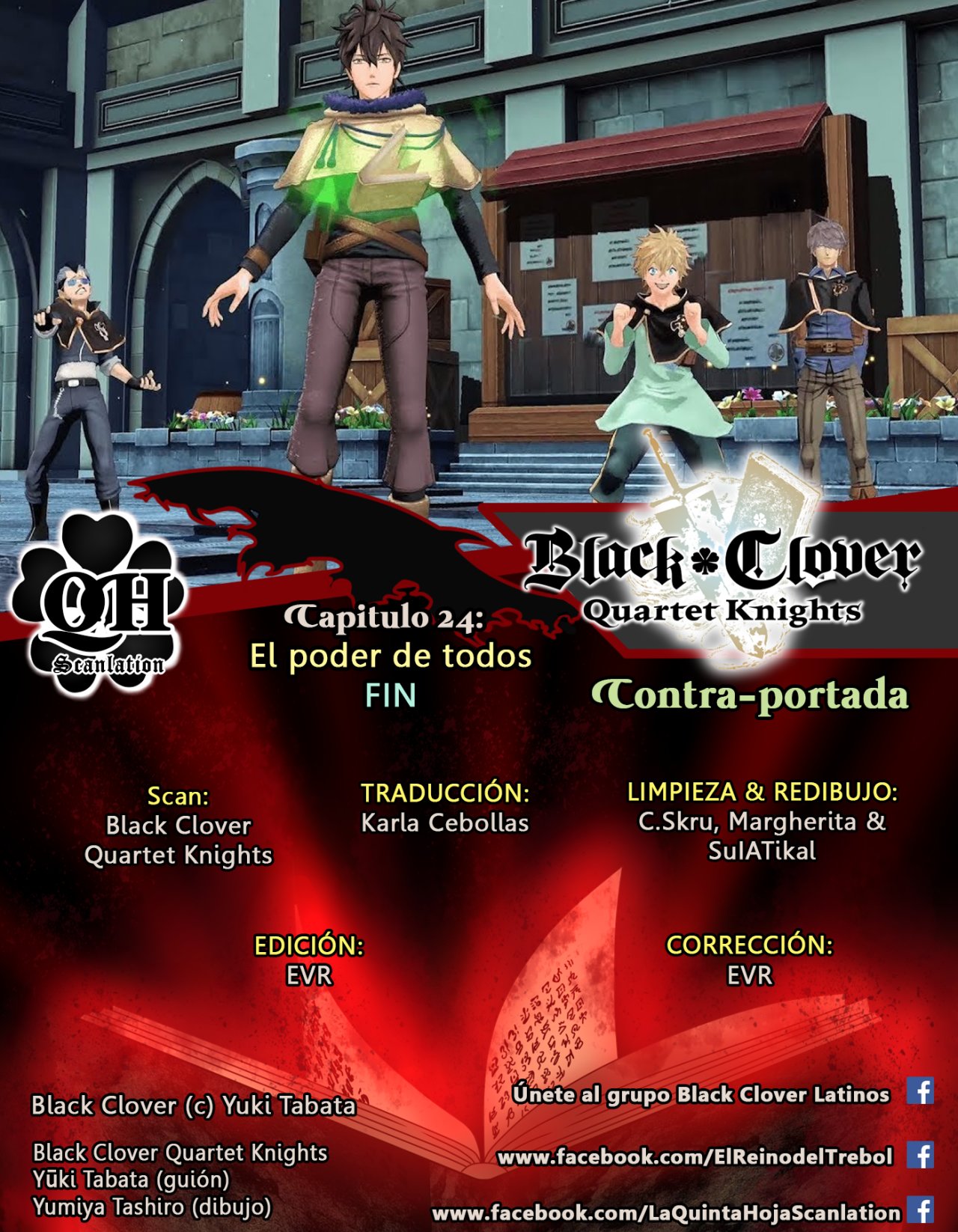Read Black Clover Quartet Knights ES Manga Online