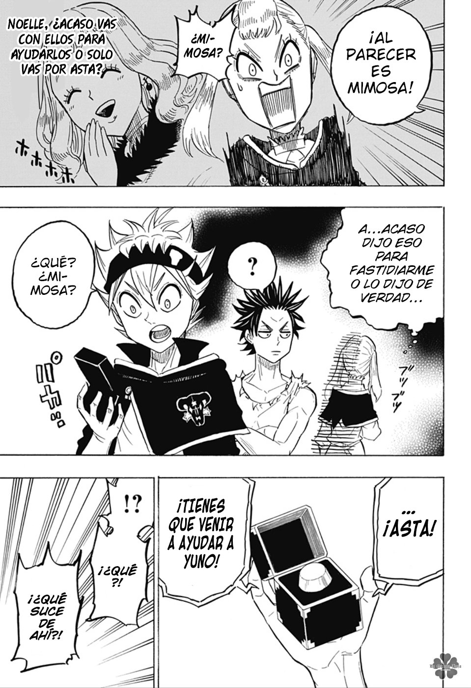 Read Black Clover Quartet Knights ES Manga Online