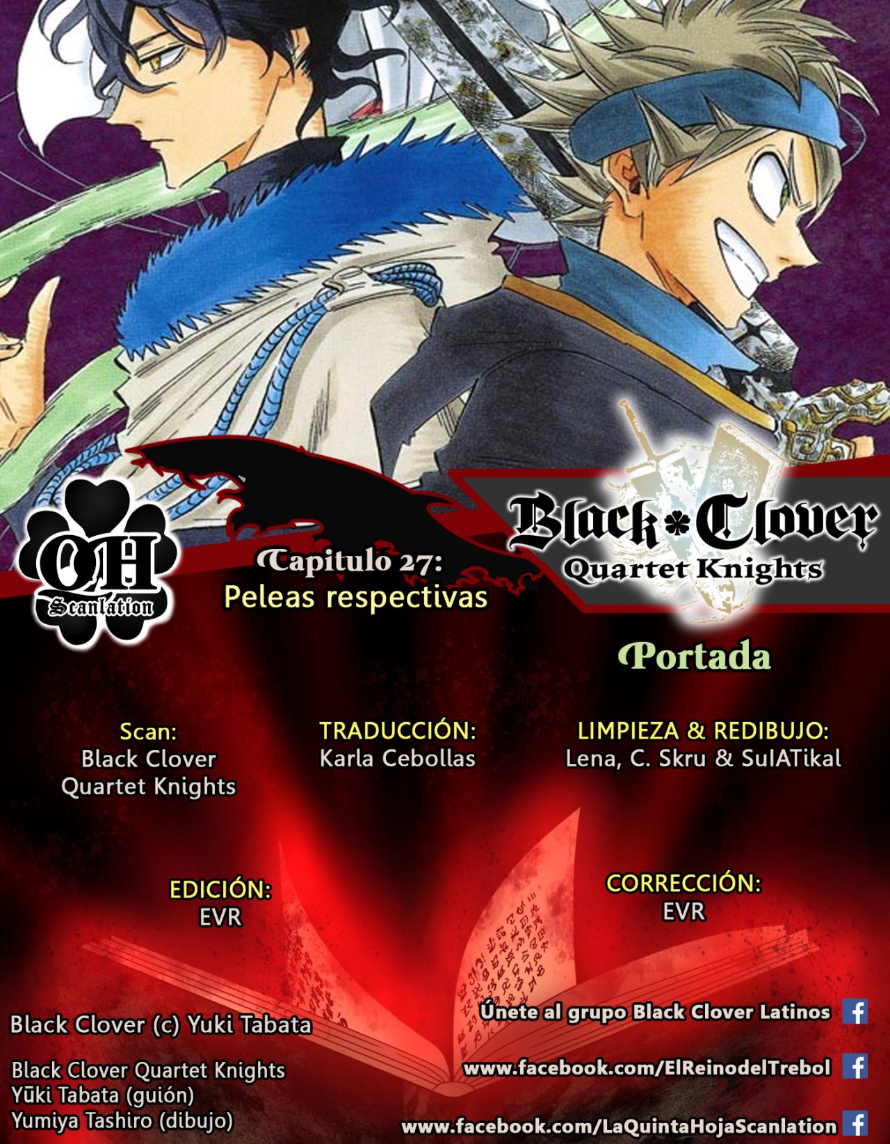 Read Black Clover Quartet Knights ES Manga Online