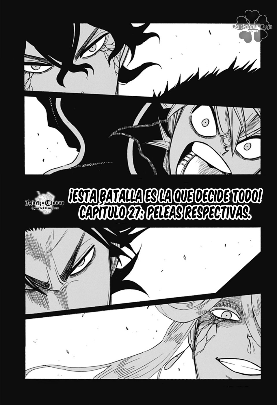 Read Black Clover Quartet Knights ES Manga Online
