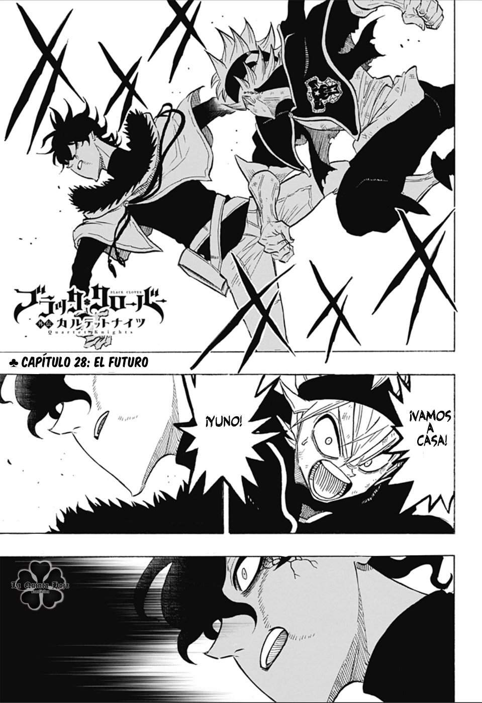 Read Black Clover Quartet Knights ES Manga Online
