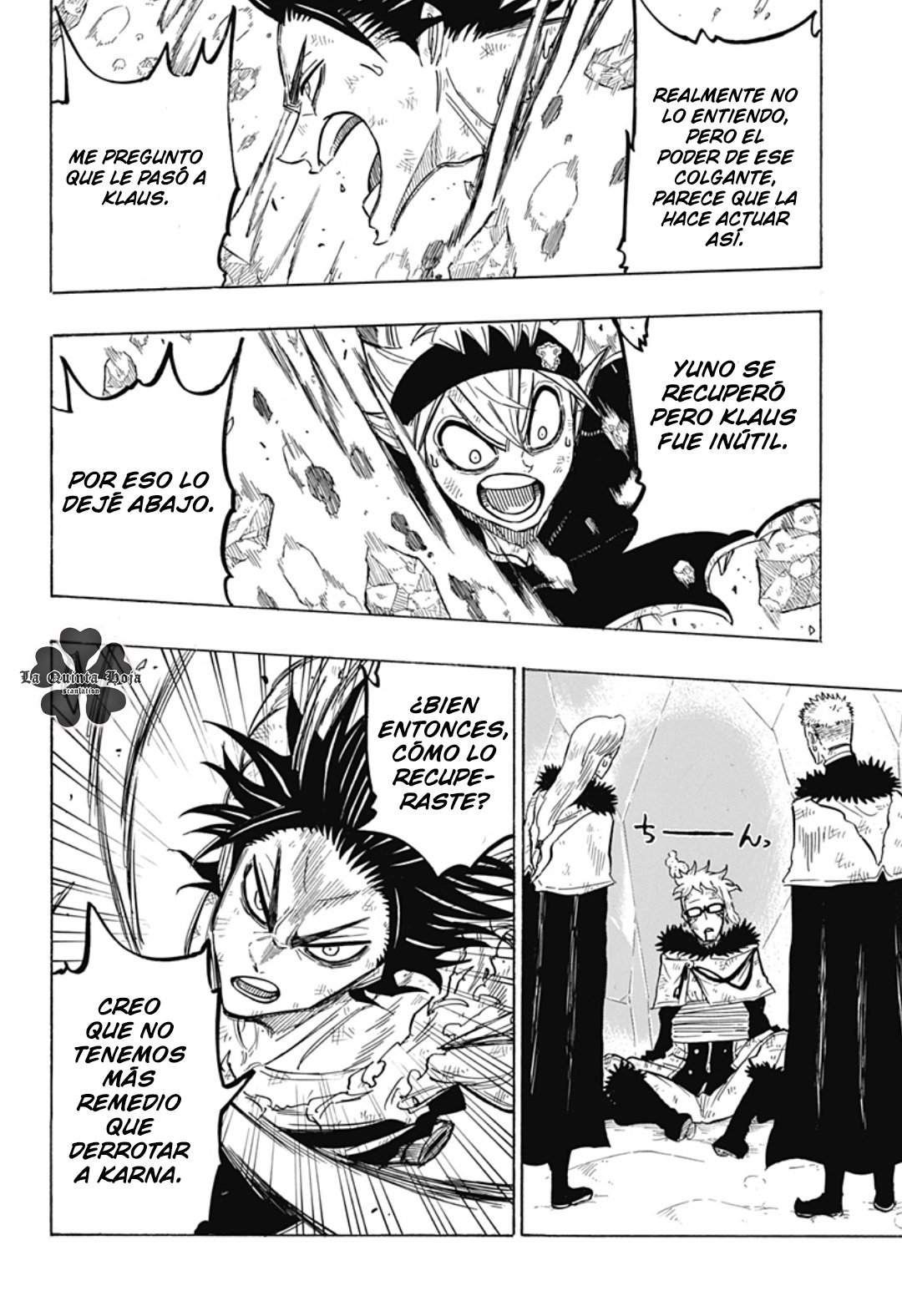 Read Black Clover Quartet Knights ES Manga Online