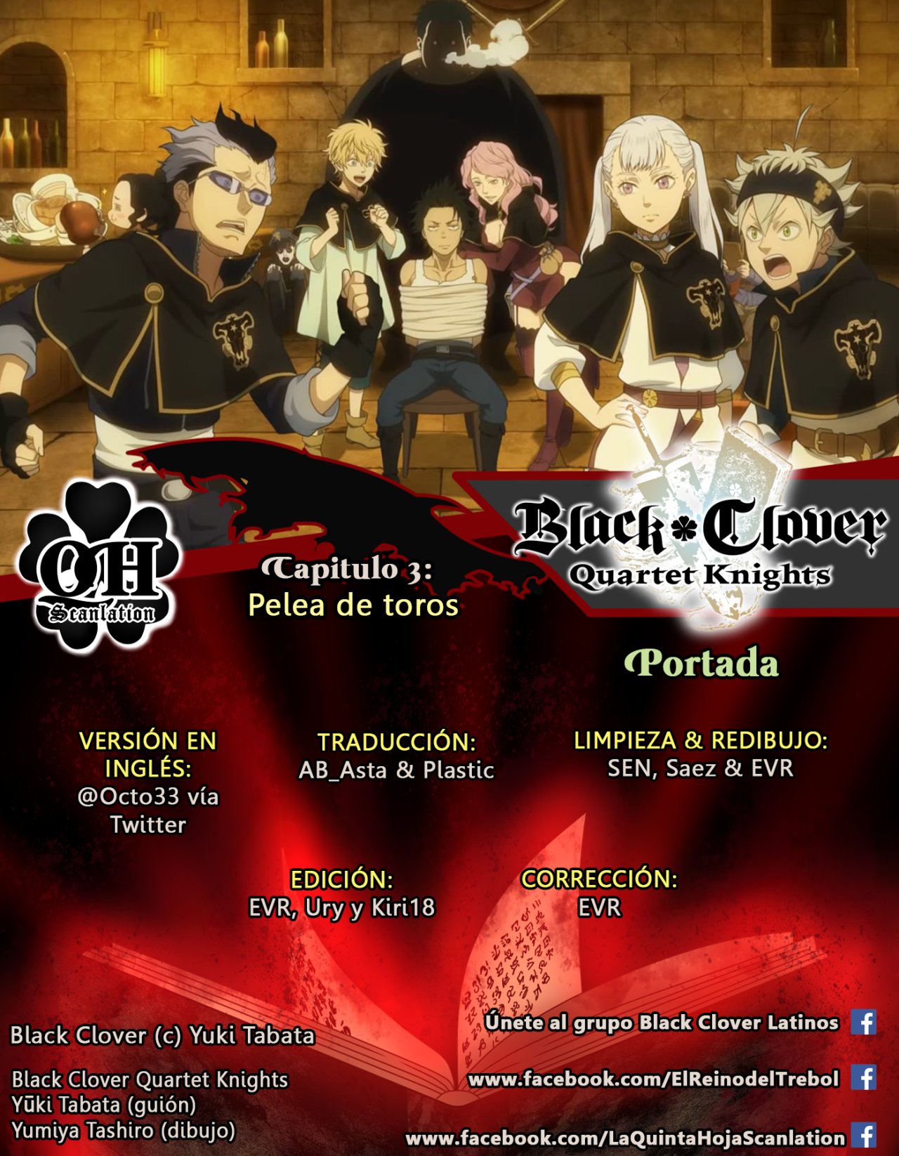 Read Black Clover Quartet Knights ES Manga Online