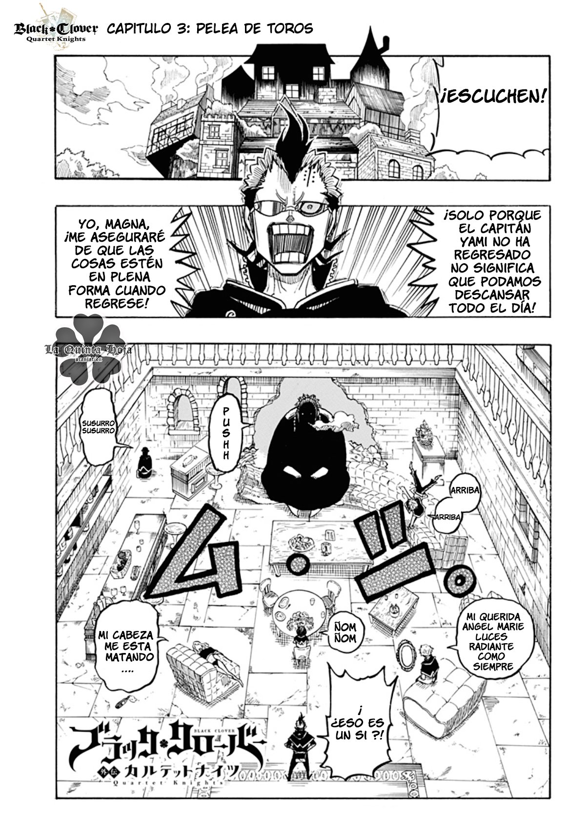 Read Black Clover Quartet Knights ES Manga Online