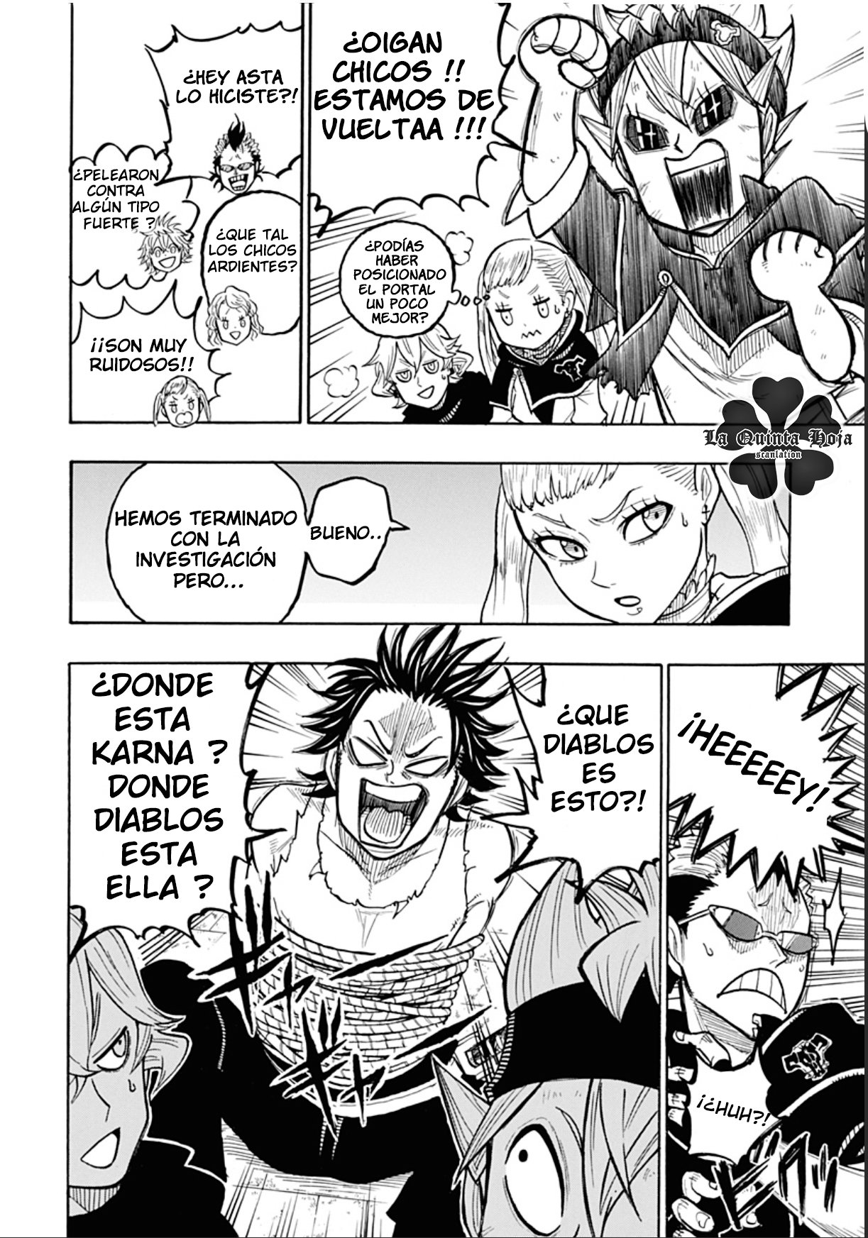 Read Black Clover Quartet Knights ES Manga Online