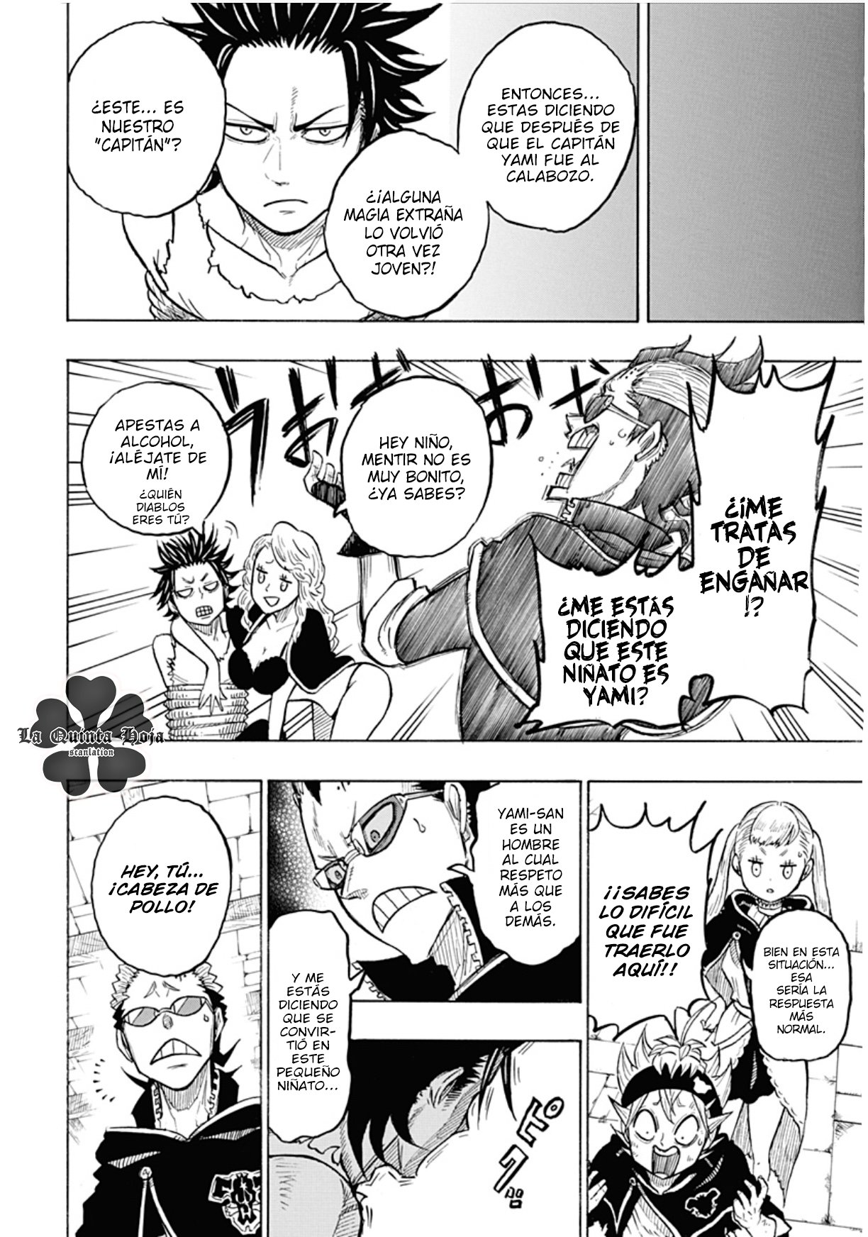 Read Black Clover Quartet Knights ES Manga Online