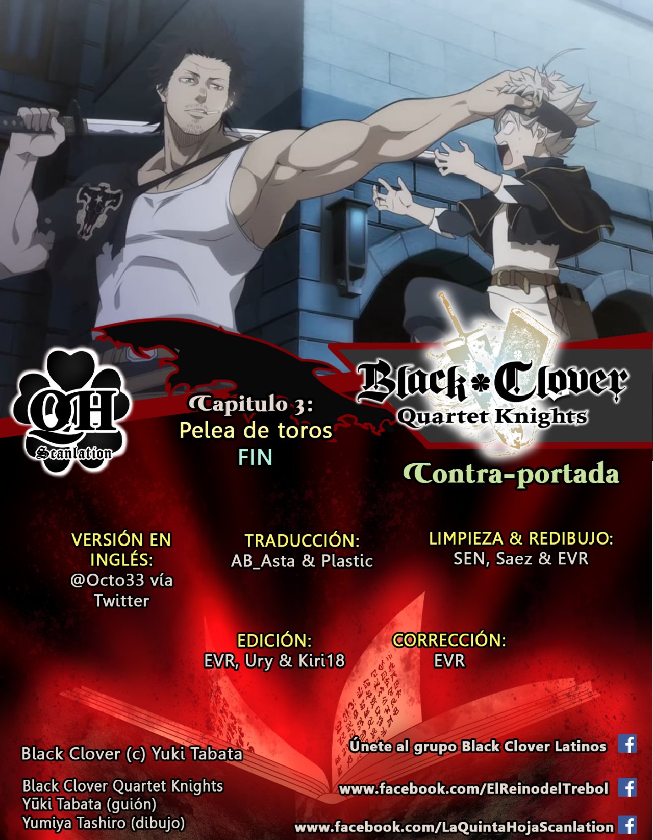 Read Black Clover Quartet Knights ES Manga Online
