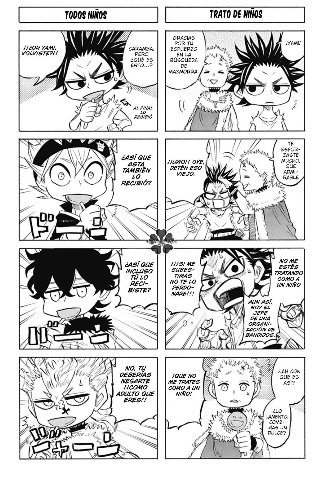 Read Black Clover Quartet Knights ES Manga Online