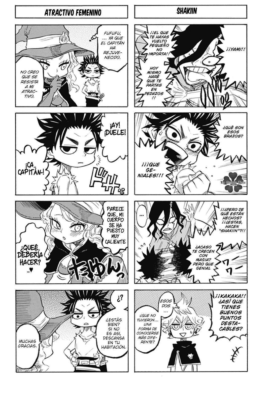 Read Black Clover Quartet Knights ES Manga Online