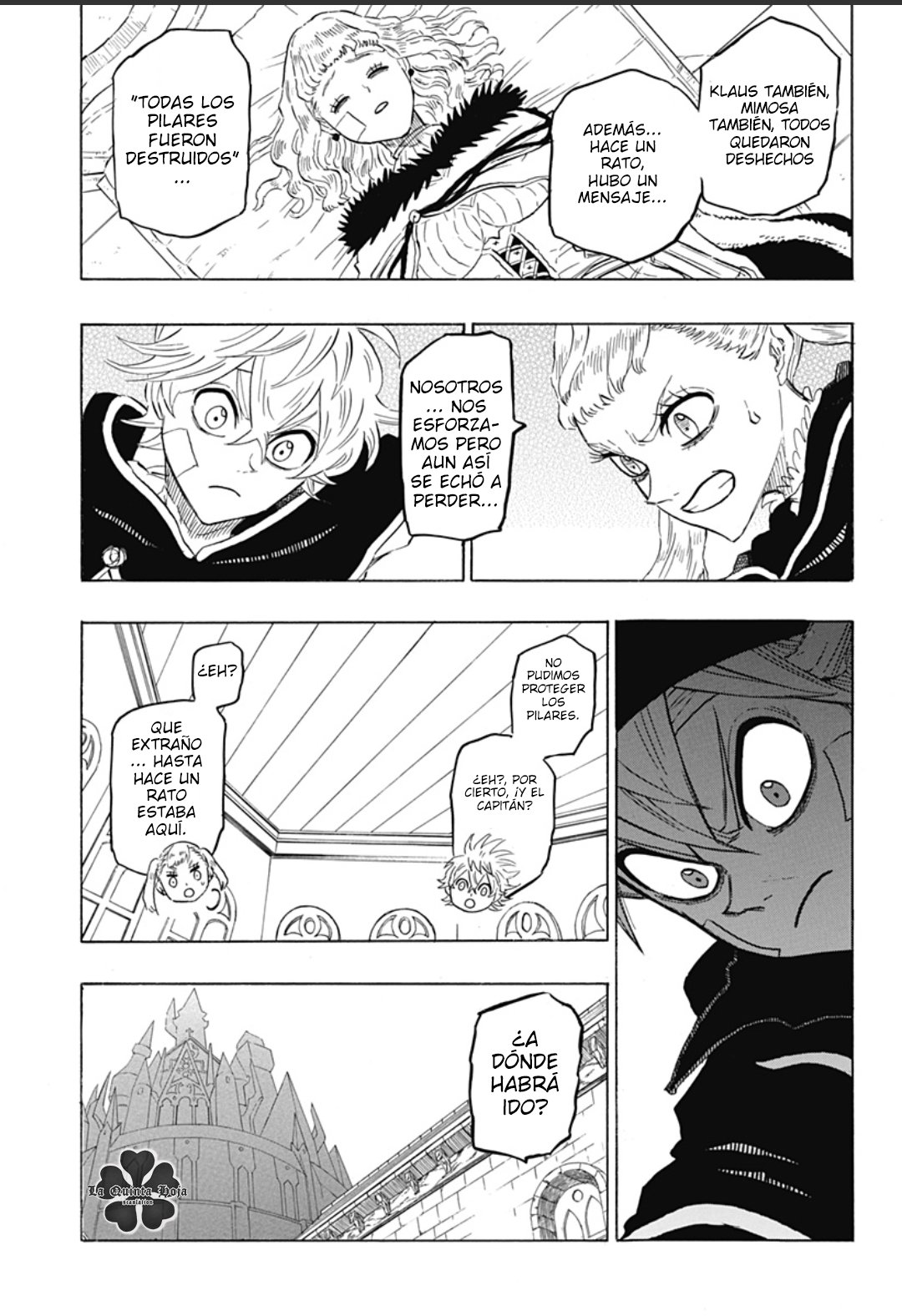 Read Black Clover Quartet Knights ES Manga Online