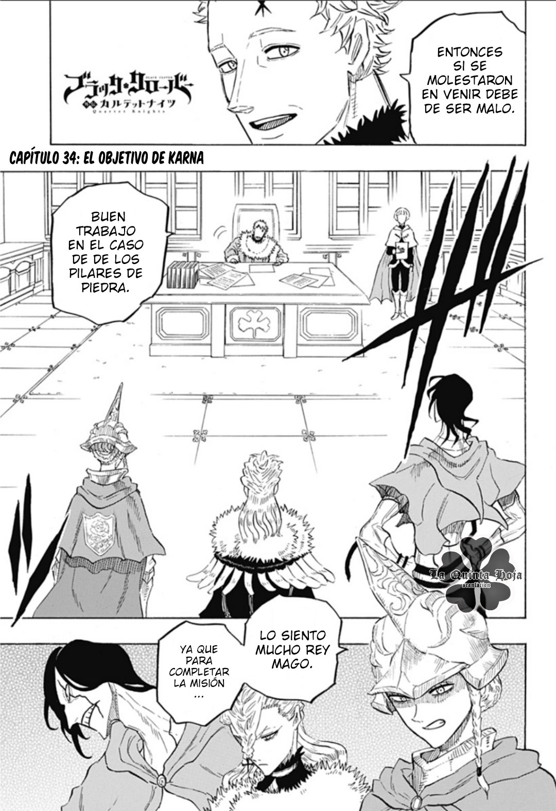 Read Black Clover Quartet Knights ES Manga Online