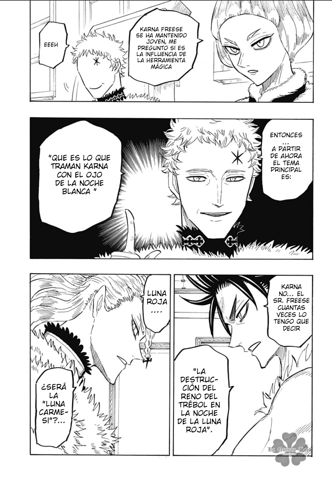 Read Black Clover Quartet Knights ES Manga Online