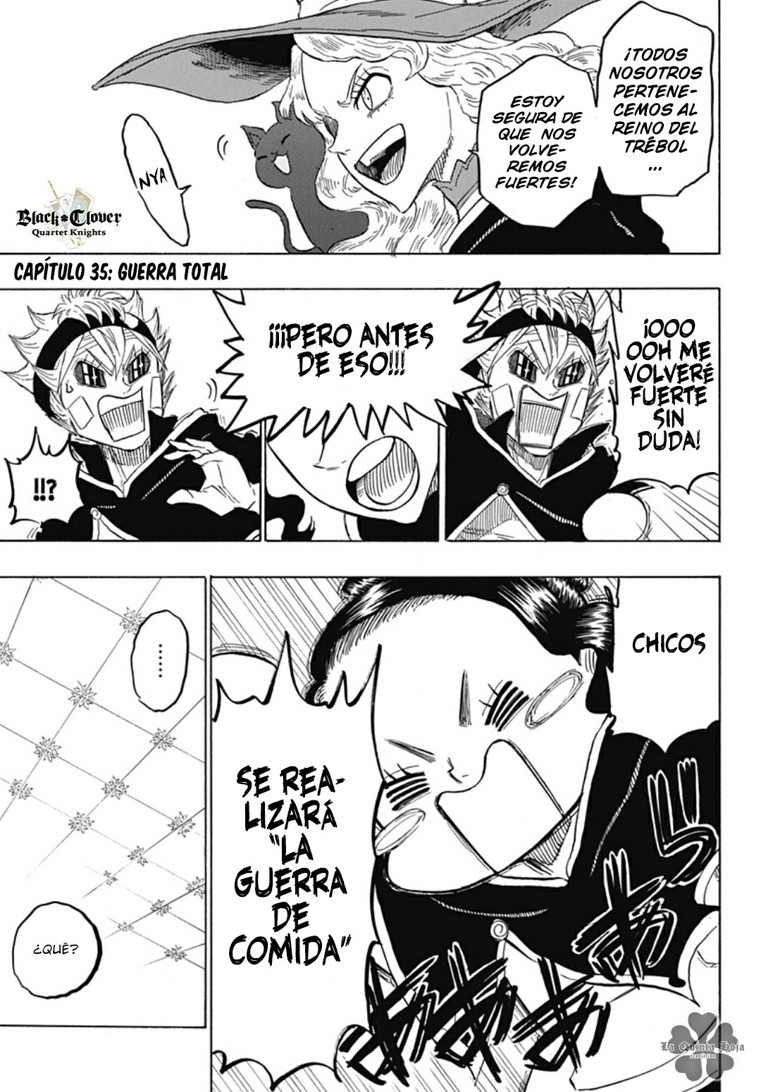 Read Black Clover Quartet Knights ES Manga Online