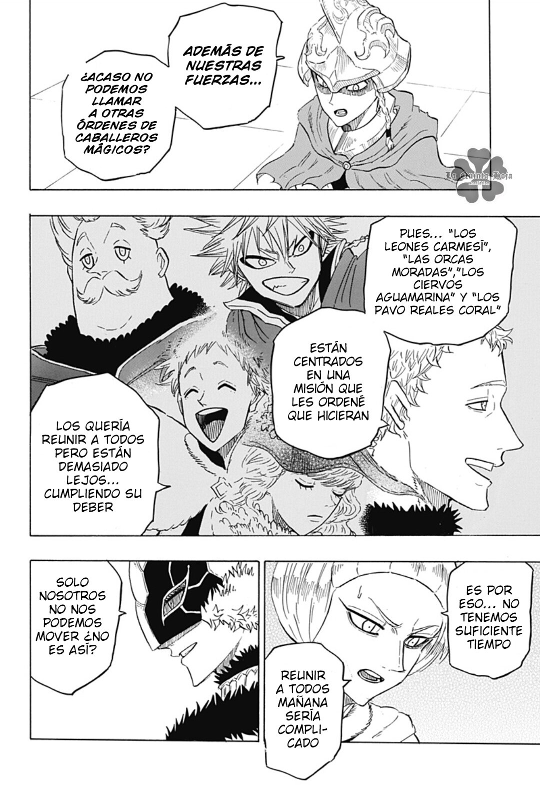 Read Black Clover Quartet Knights ES Manga Online