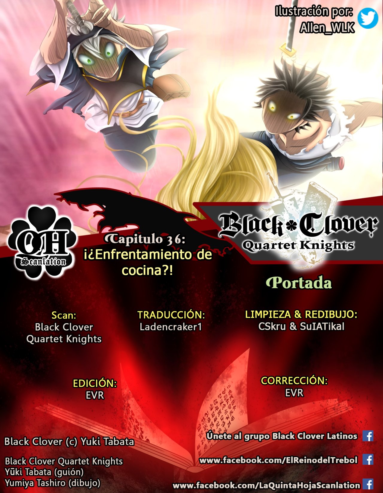 Read Black Clover Quartet Knights ES Manga Online