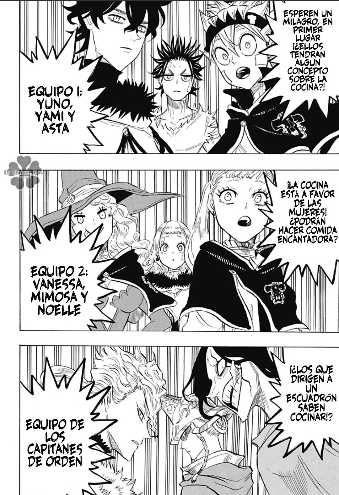 Read Black Clover Quartet Knights ES Manga Online