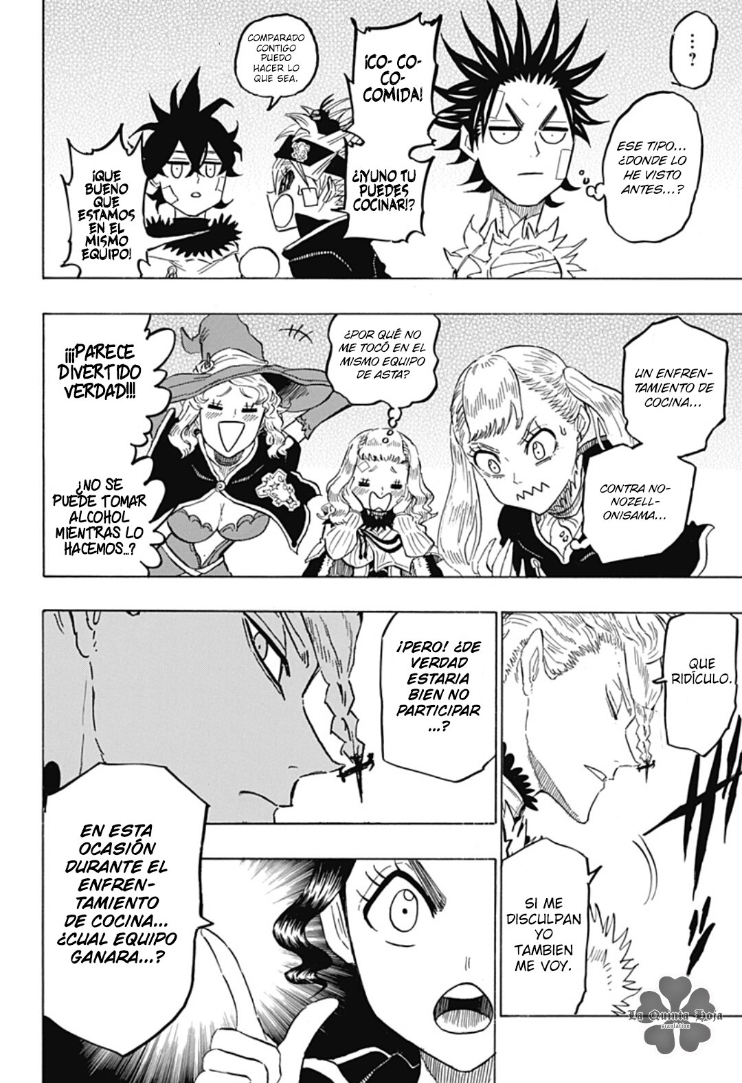 Read Black Clover Quartet Knights ES Manga Online