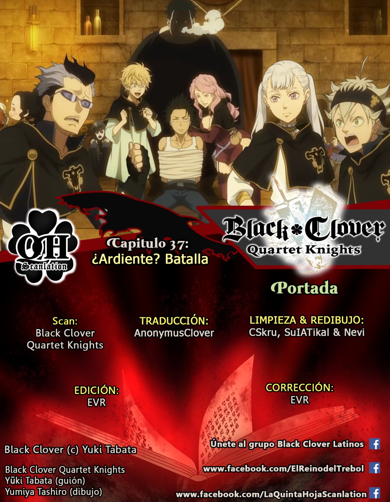 Read Black Clover Quartet Knights ES Manga Online