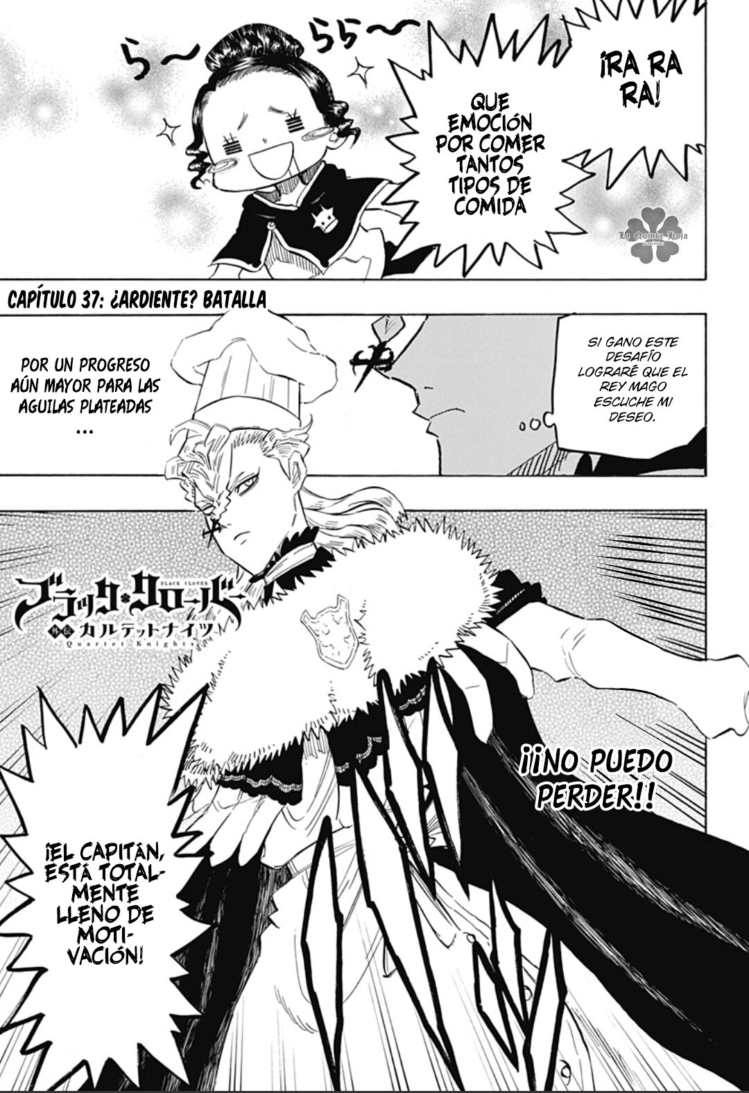 Read Black Clover Quartet Knights ES Manga Online
