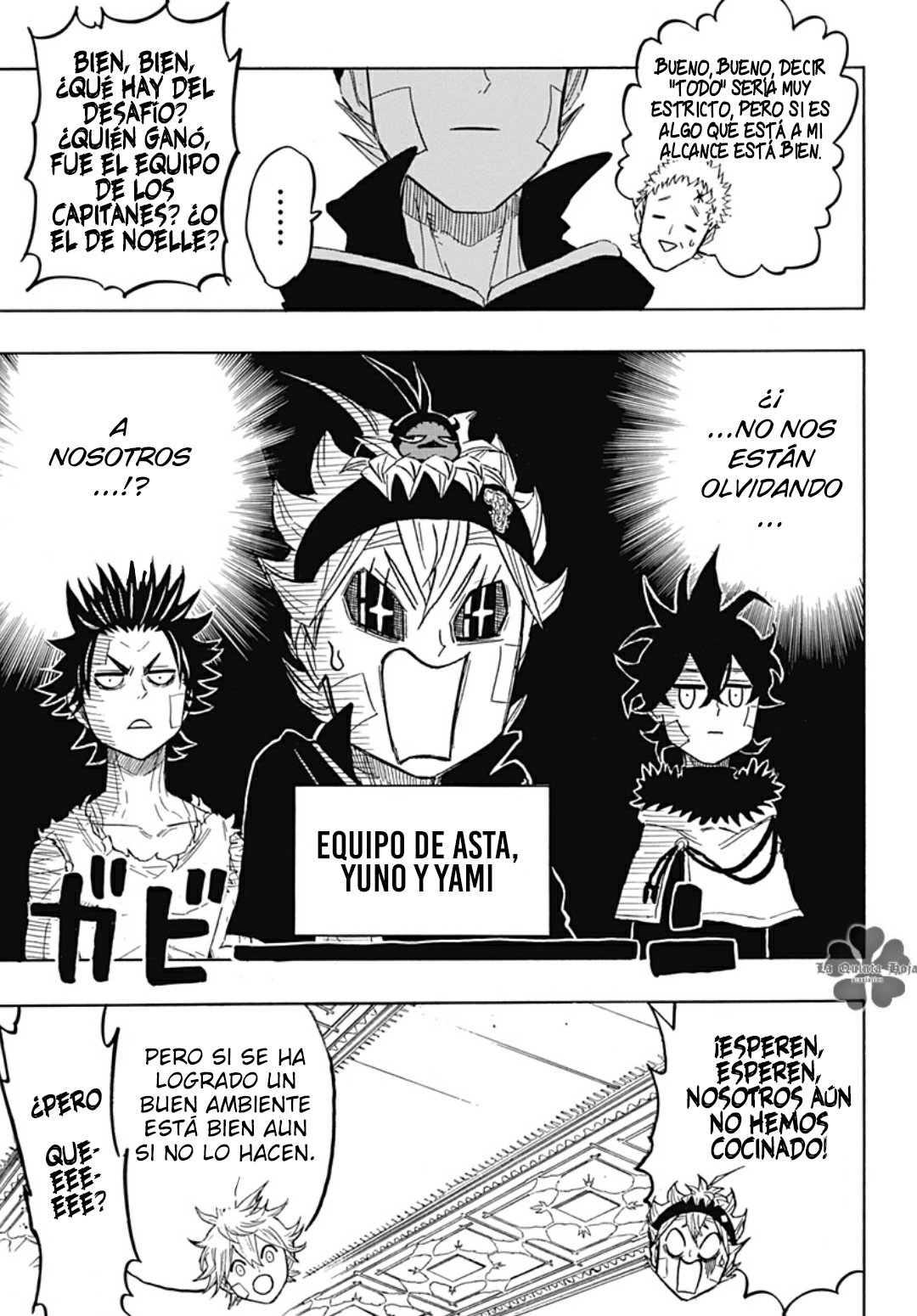 Read Black Clover Quartet Knights ES Manga Online