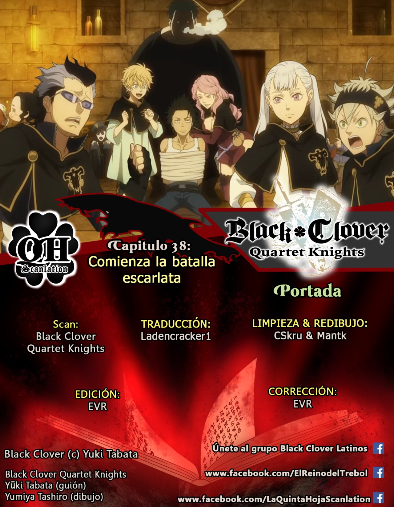 Read Black Clover Quartet Knights ES Manga Online