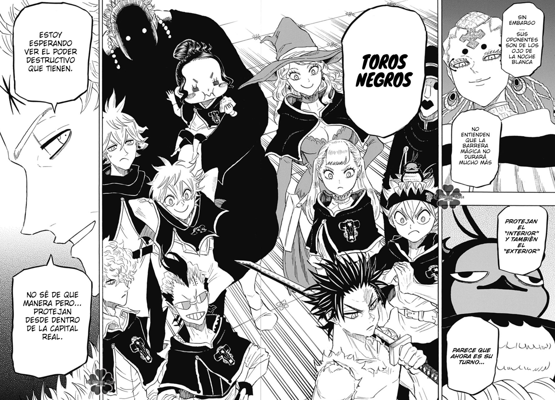 Read Black Clover Quartet Knights ES Manga Online