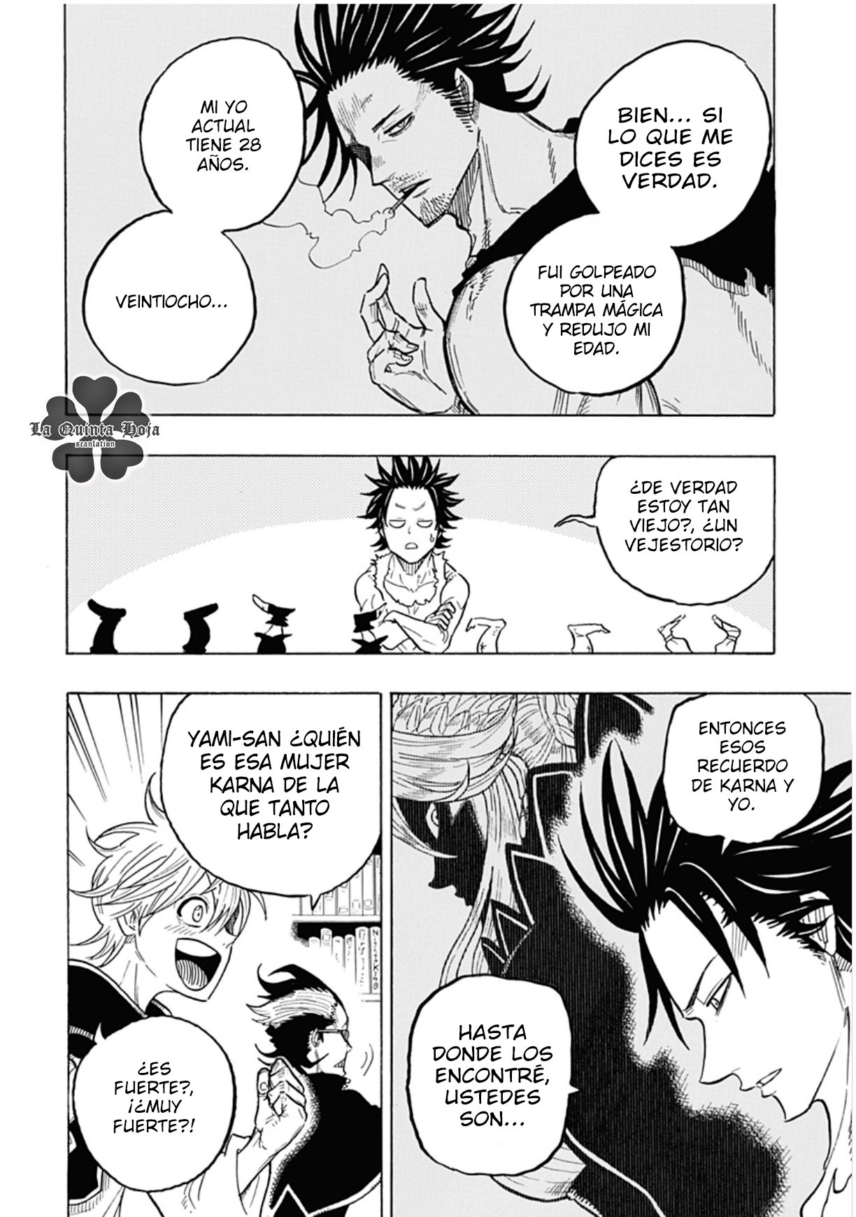 Read Black Clover Quartet Knights ES Manga Online