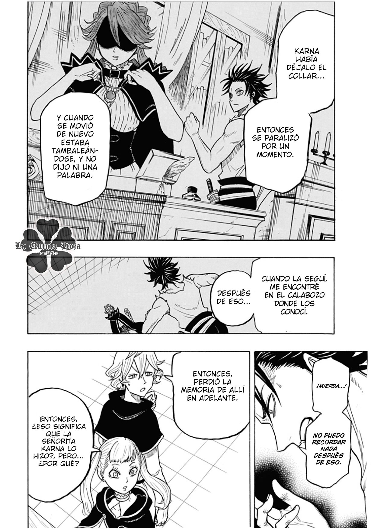 Read Black Clover Quartet Knights ES Manga Online