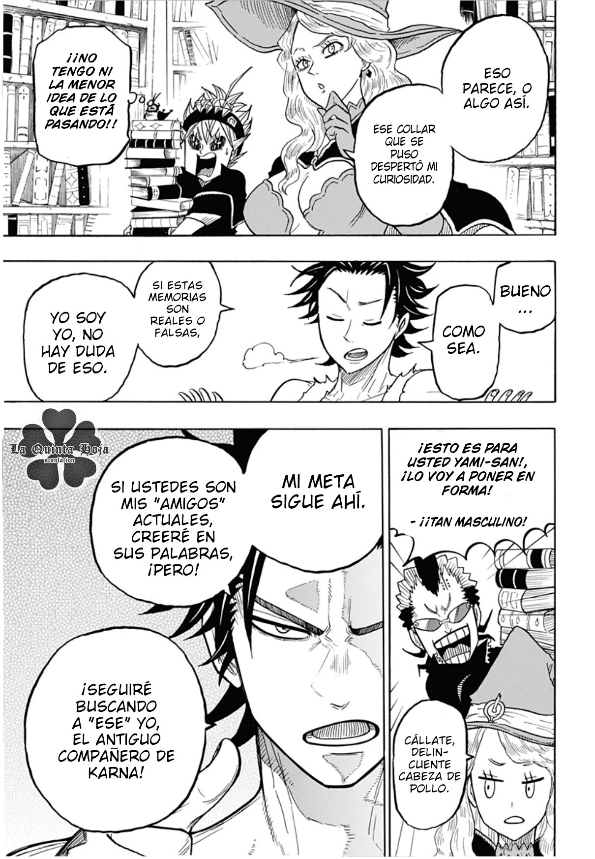 Read Black Clover Quartet Knights ES Manga Online