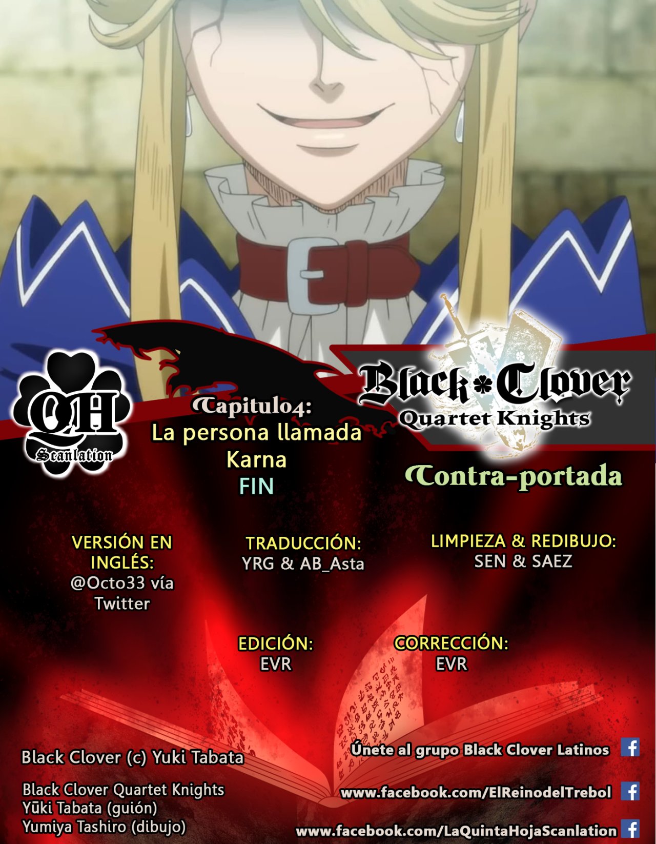 Read Black Clover Quartet Knights ES Manga Online