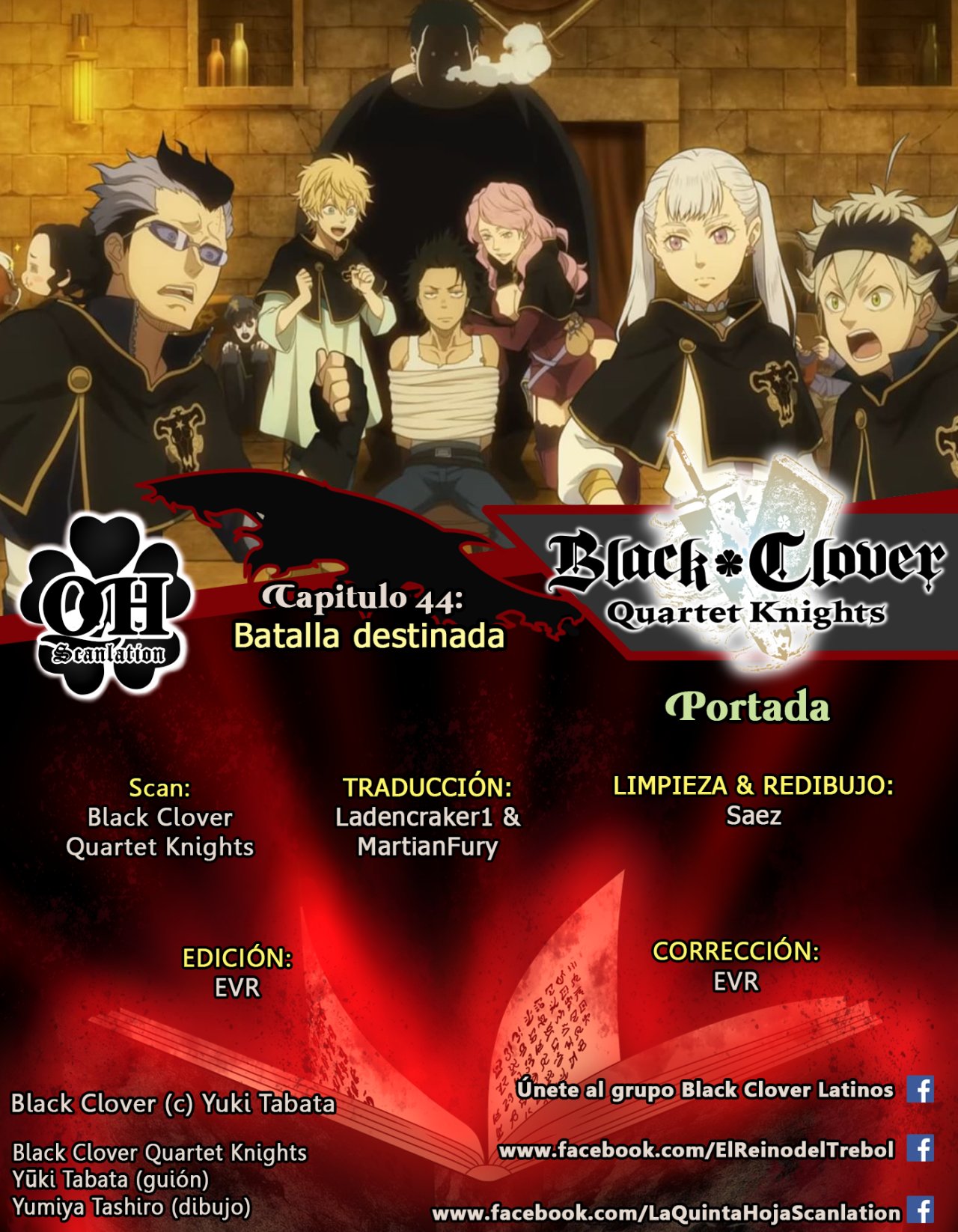 Read Black Clover Quartet Knights ES Manga Online