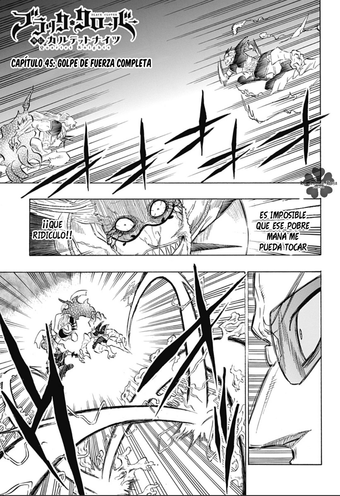 Read Black Clover Quartet Knights ES Manga Online