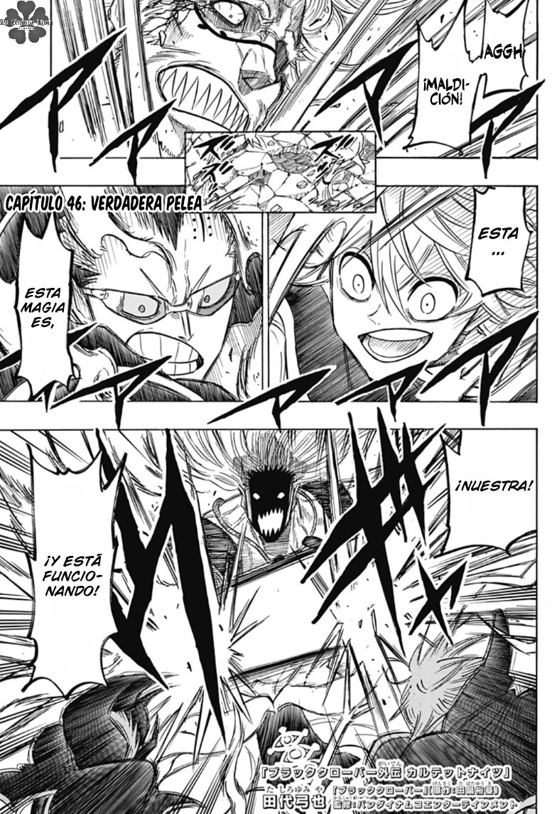 Read Black Clover Quartet Knights ES Manga Online