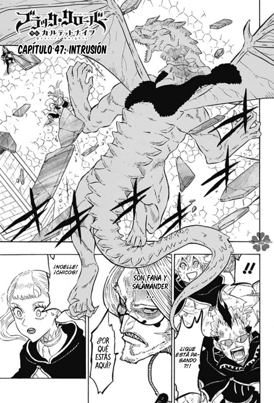 Read Black Clover Quartet Knights ES Manga Online