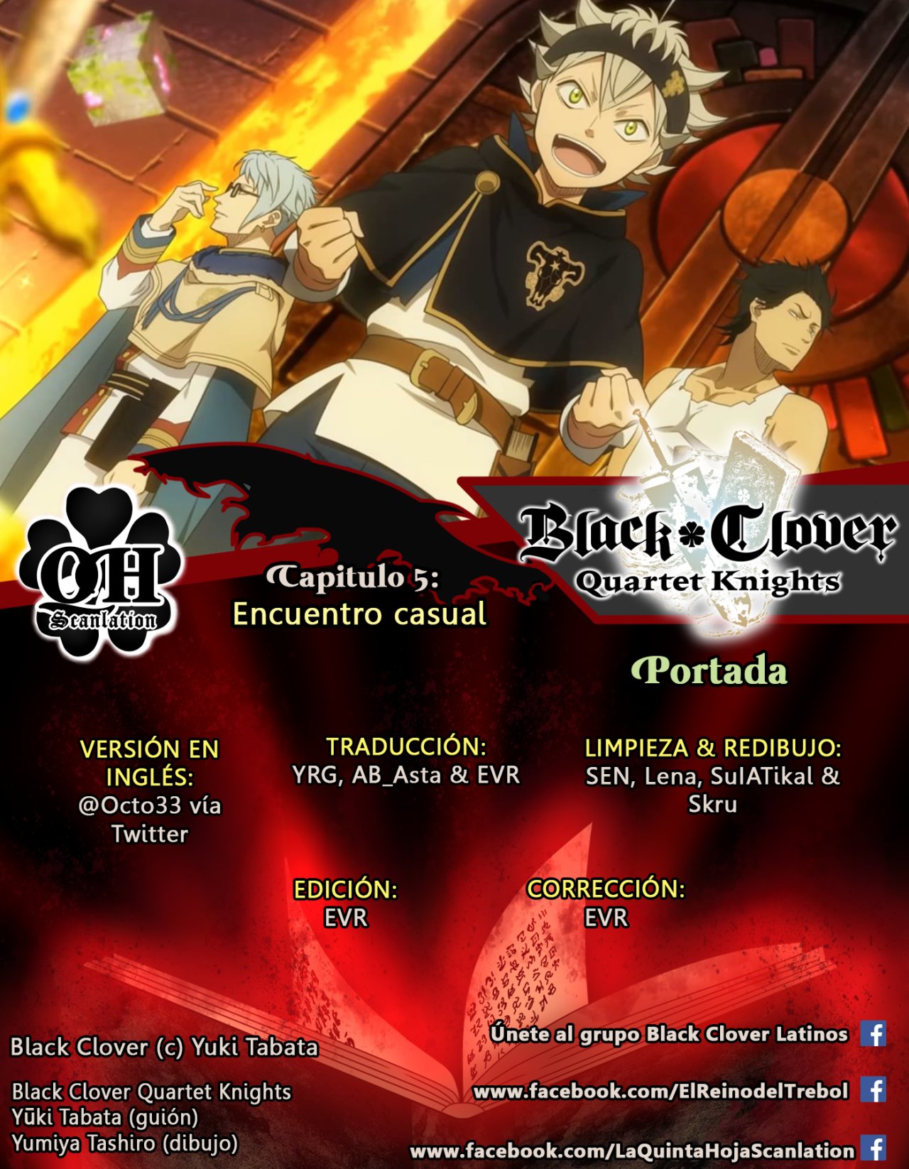 Read Black Clover Quartet Knights ES Manga Online