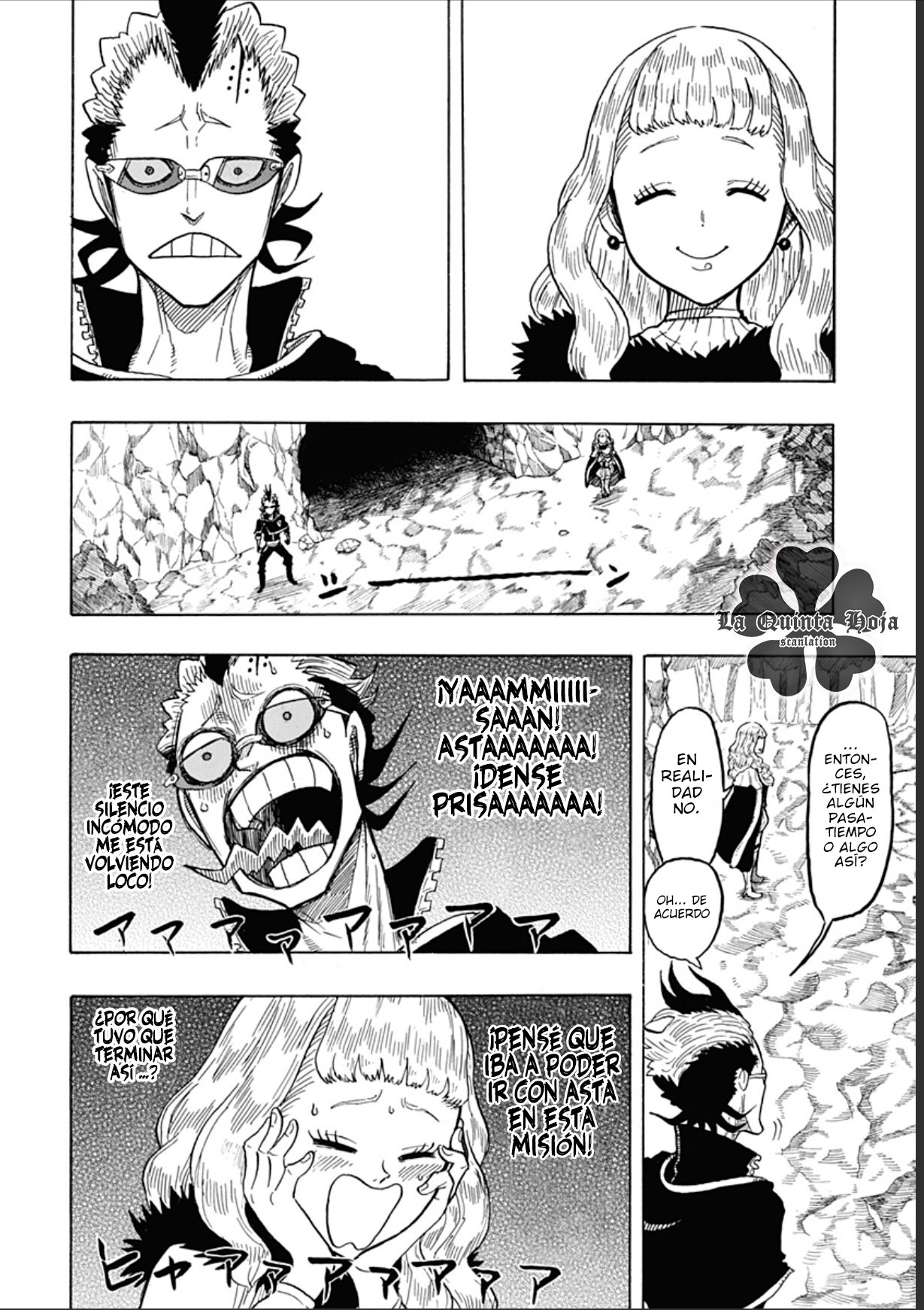 Read Black Clover Quartet Knights ES Manga Online