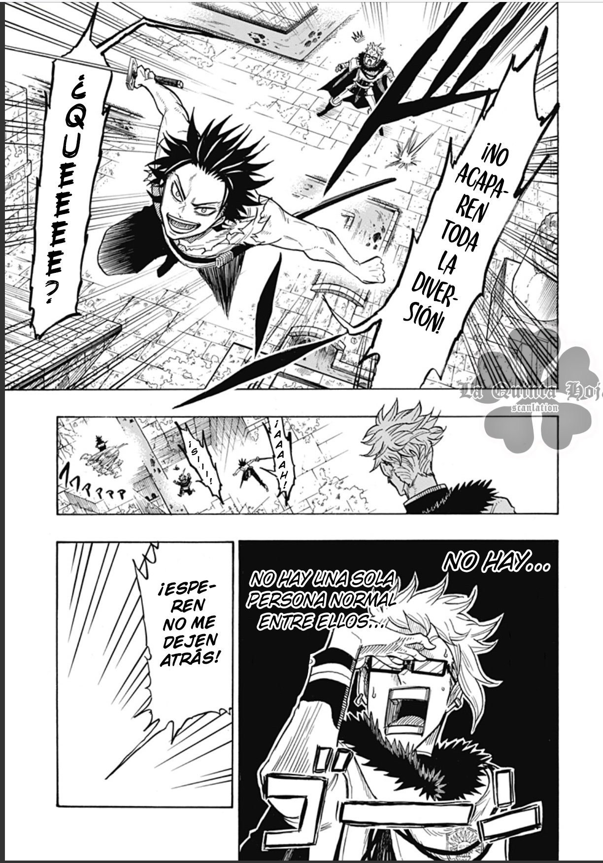 Read Black Clover Quartet Knights ES Manga Online