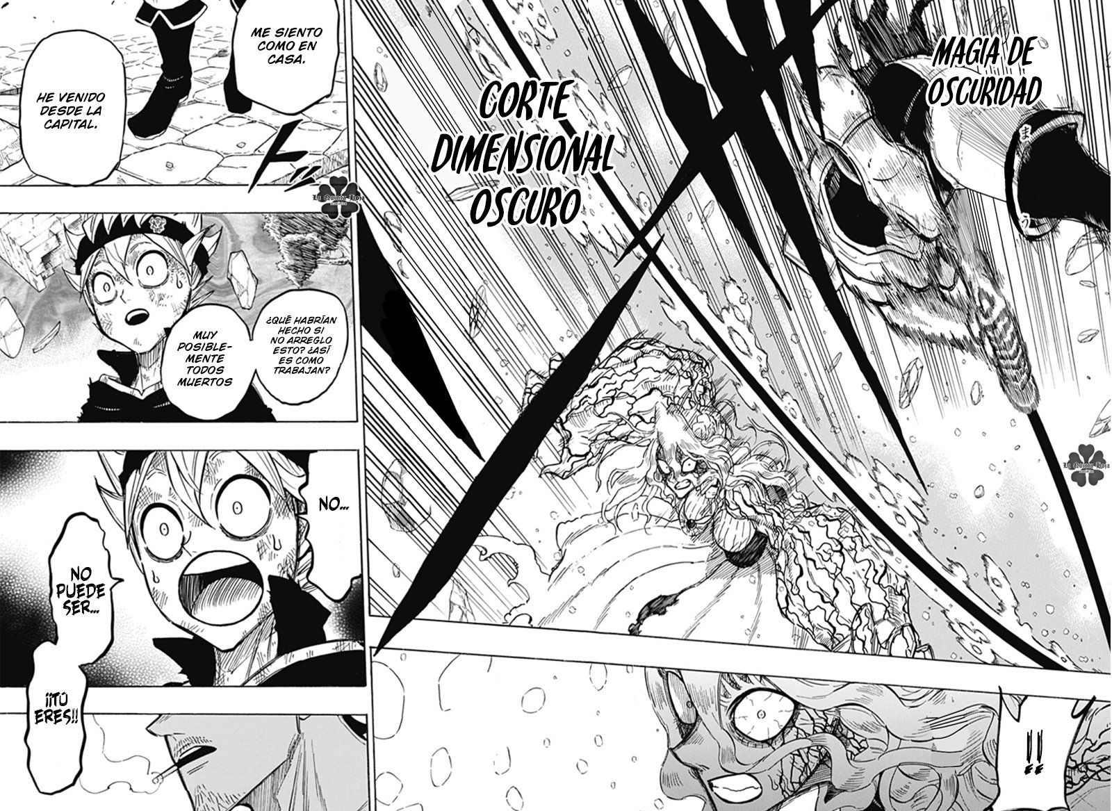 Read Black Clover Quartet Knights ES Manga Online