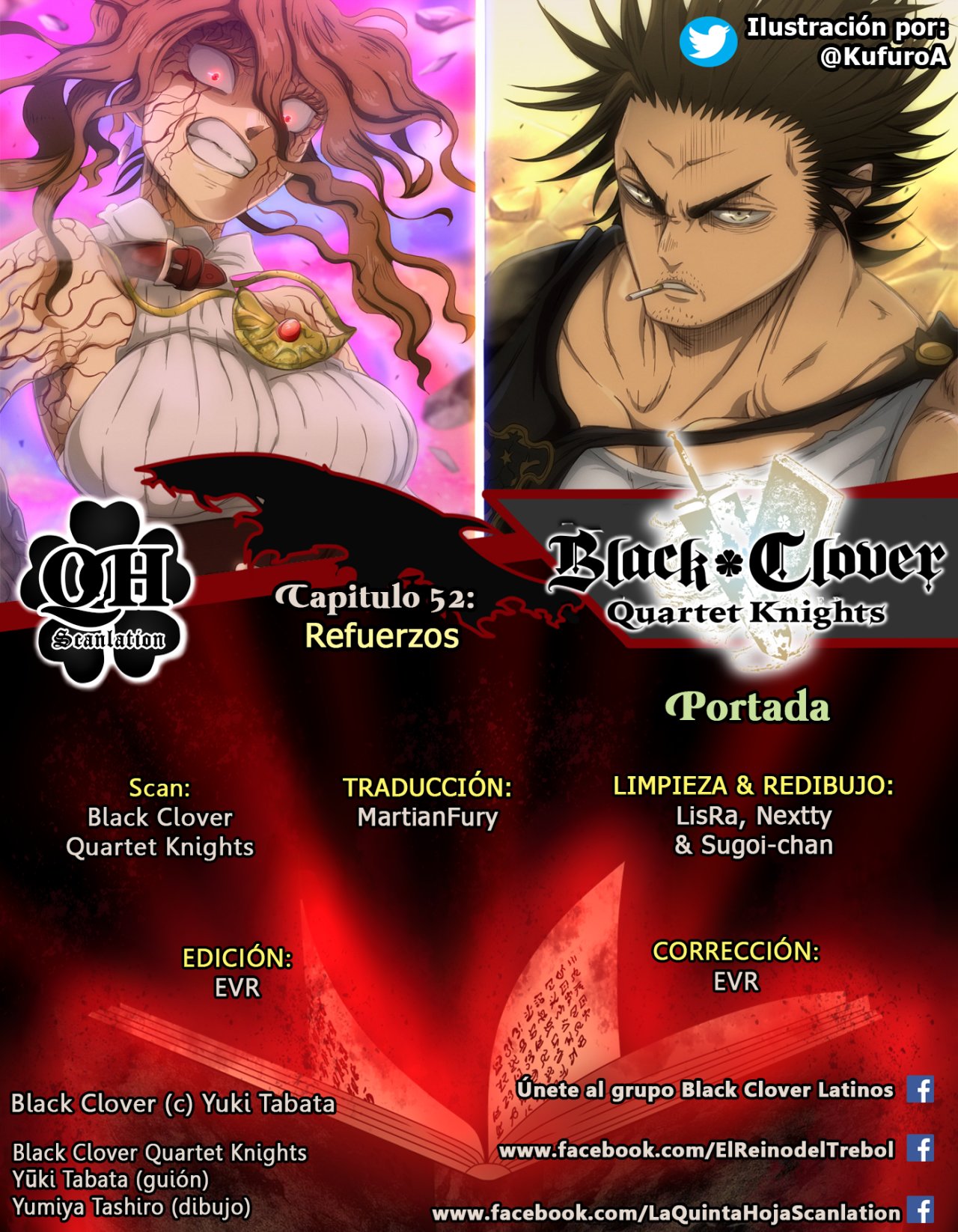 Read Black Clover Quartet Knights ES Manga Online