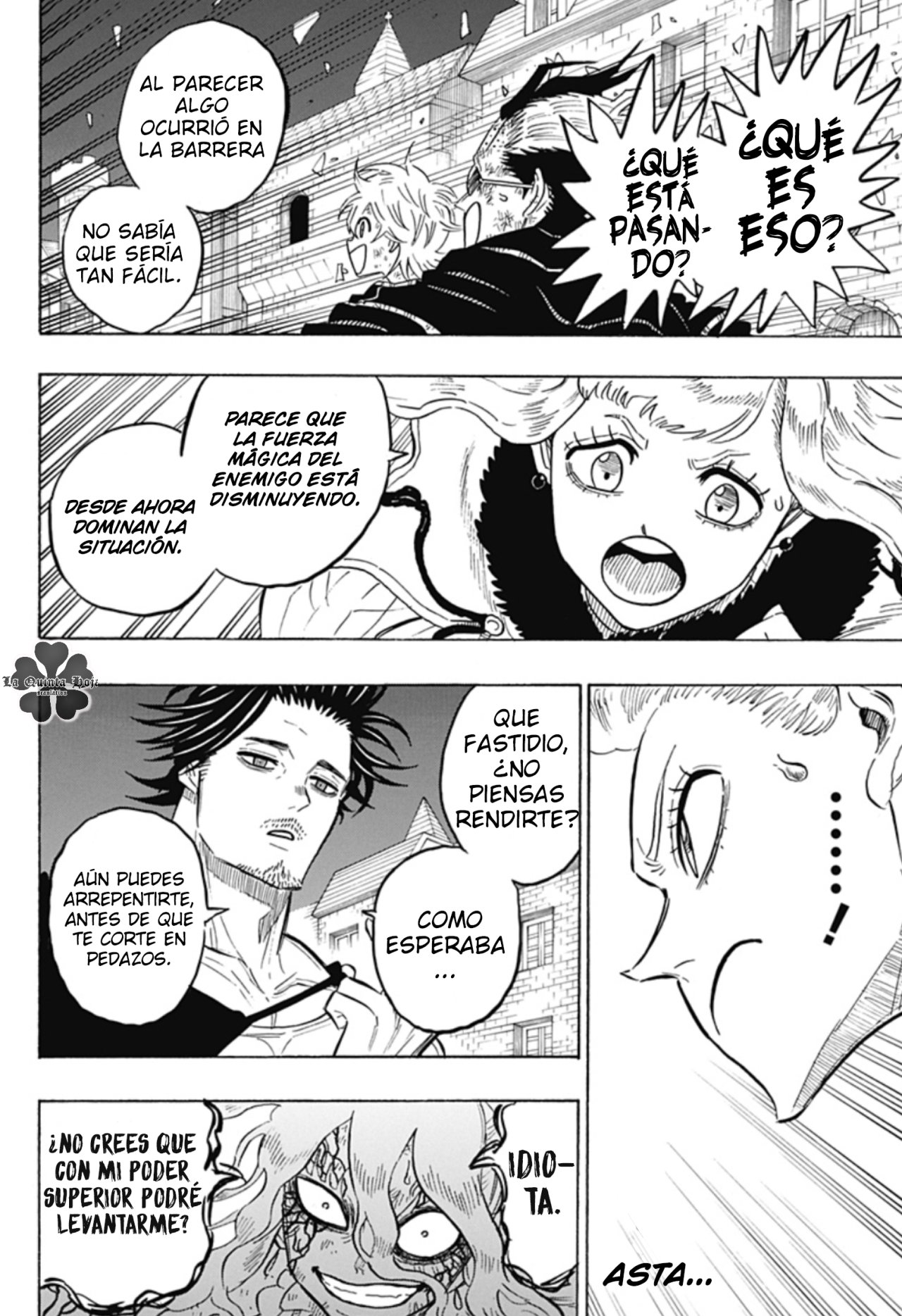 Read Black Clover Quartet Knights ES Manga Online