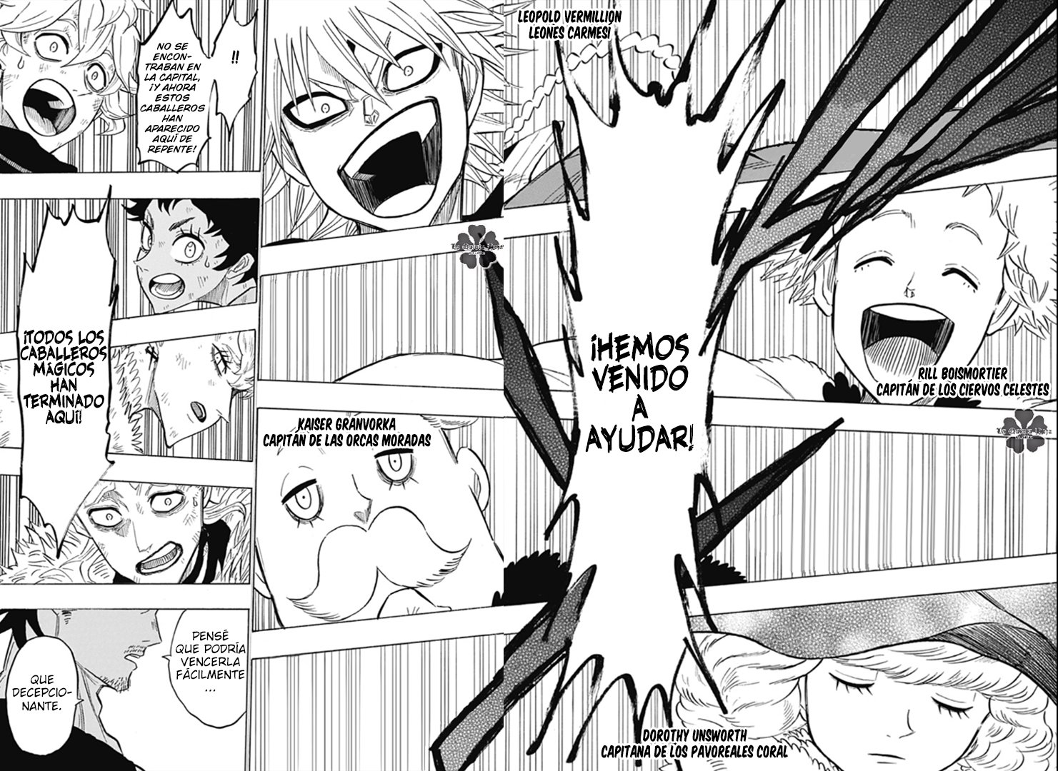 Read Black Clover Quartet Knights ES Manga Online