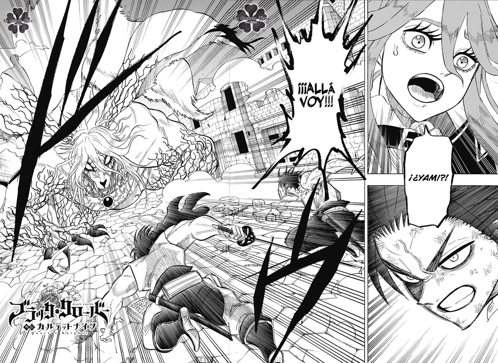Read Black Clover Quartet Knights ES Manga Online