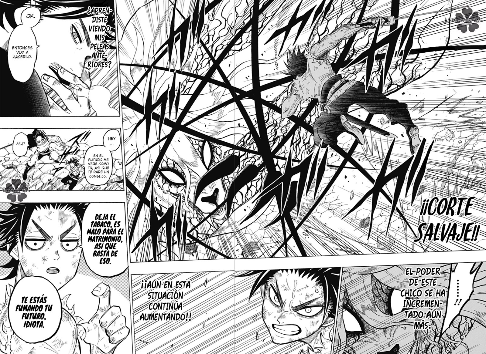 Read Black Clover Quartet Knights ES Manga Online