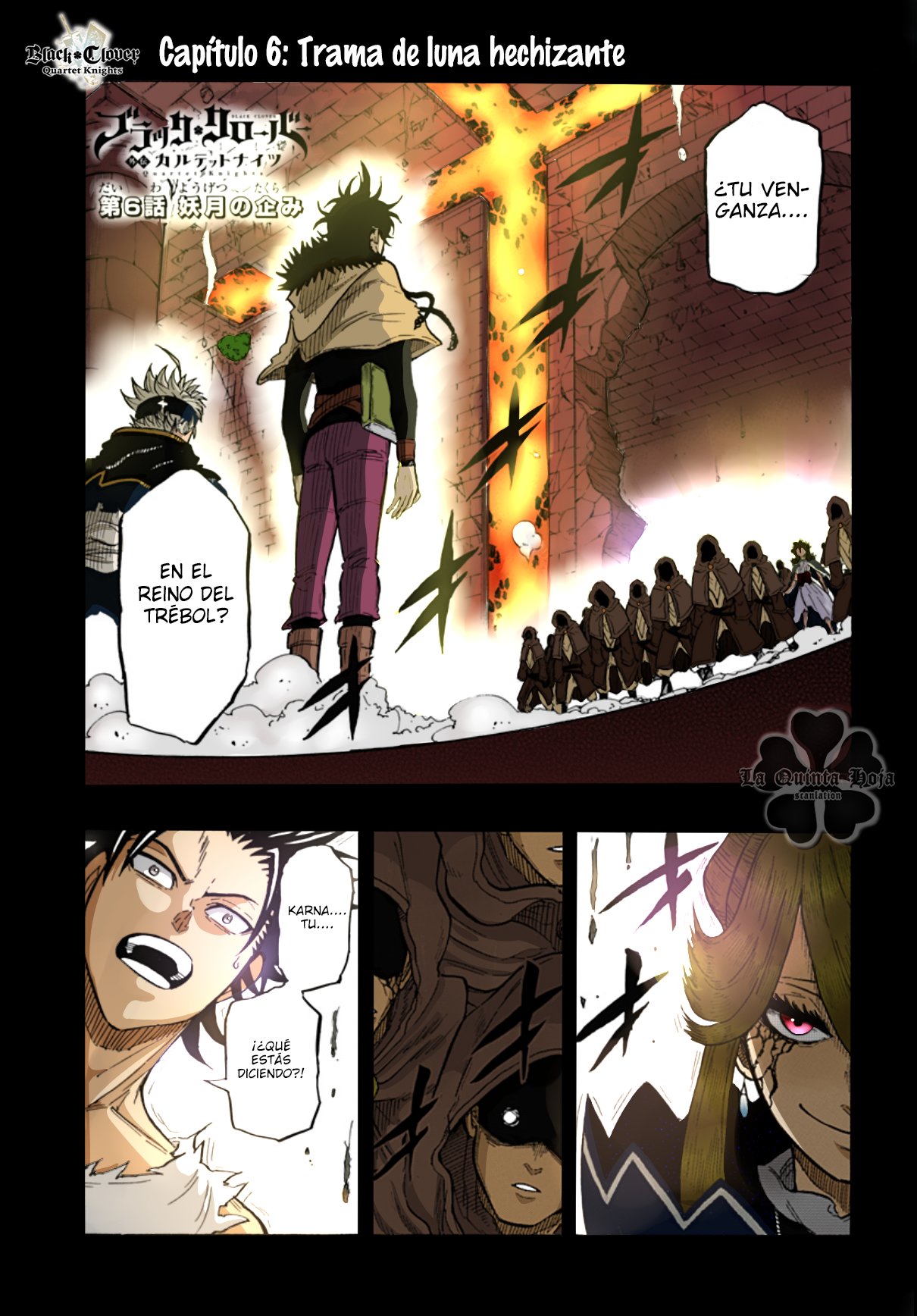 Read Black Clover Quartet Knights ES Manga Online