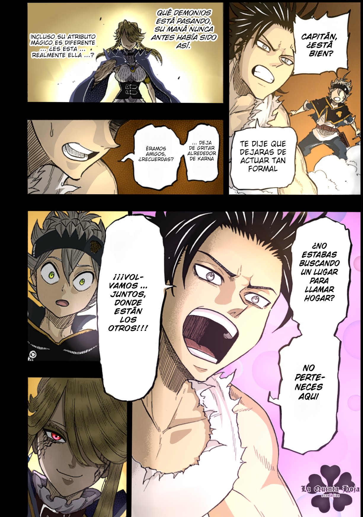 Read Black Clover Quartet Knights ES Manga Online