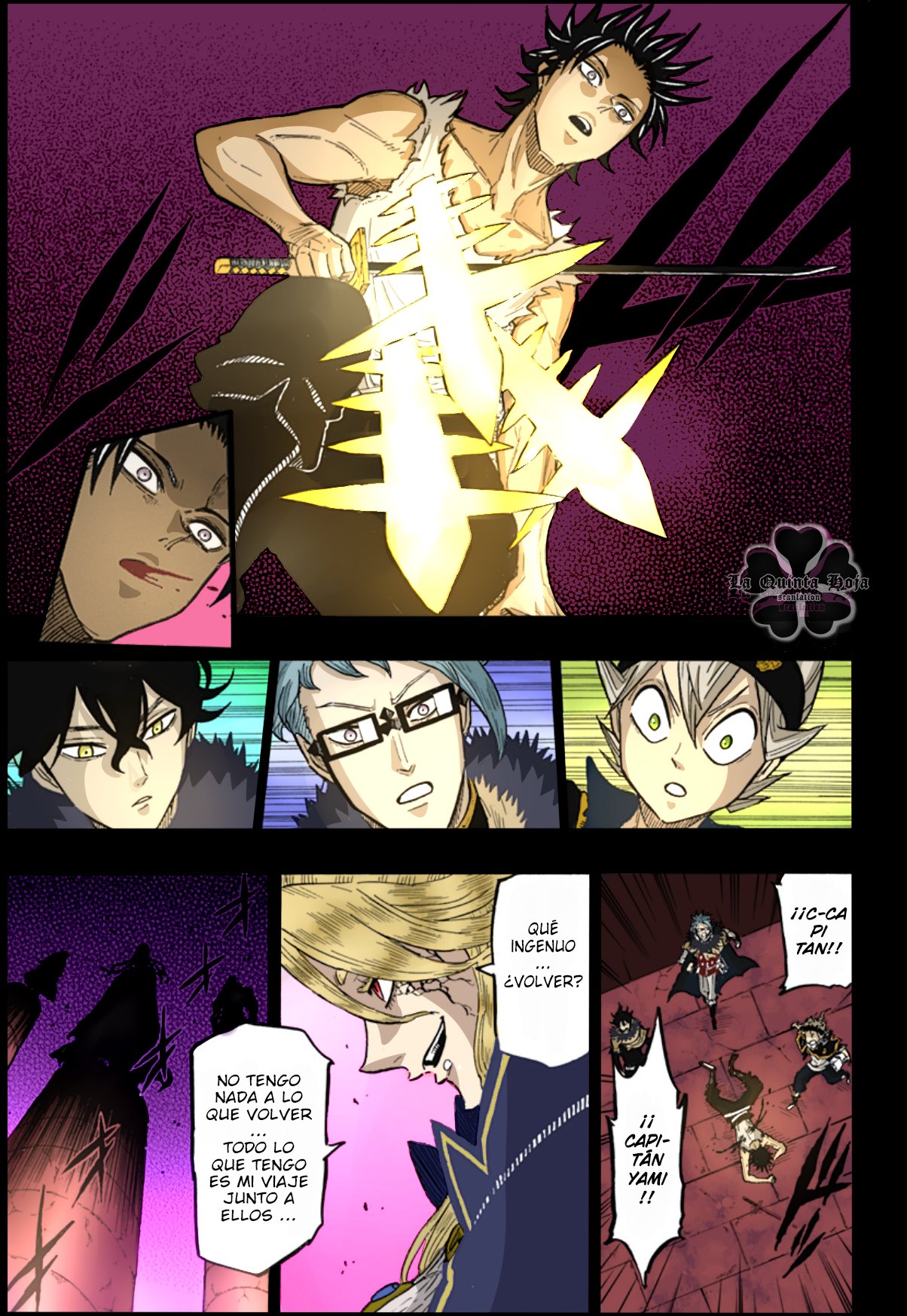 Read Black Clover Quartet Knights ES Manga Online