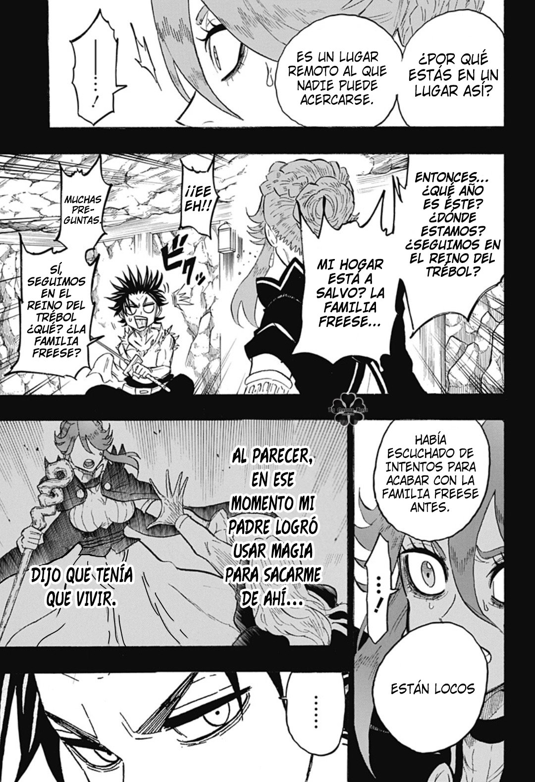 Read Black Clover Quartet Knights ES Manga Online