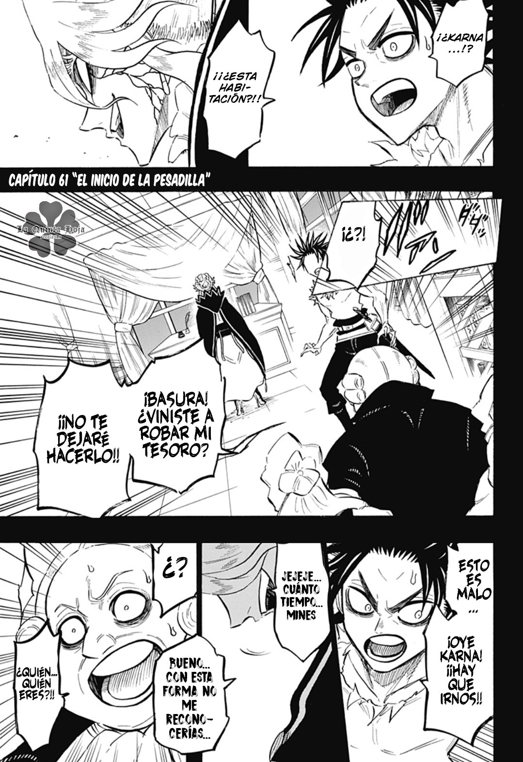 Read Black Clover Quartet Knights ES Manga Online